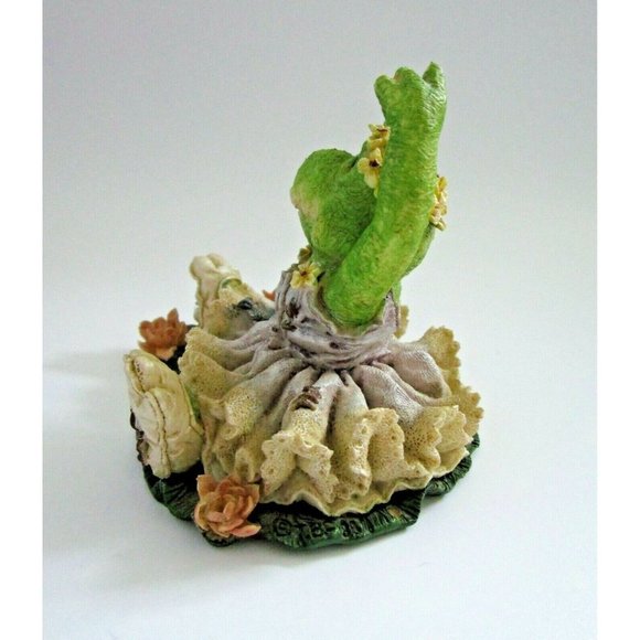 VTG Boyds Bears Wee Folkstone "TuTu C. Ribbit Frog Lake" #36703 Ballerina 1999 - Picture 4 of 7